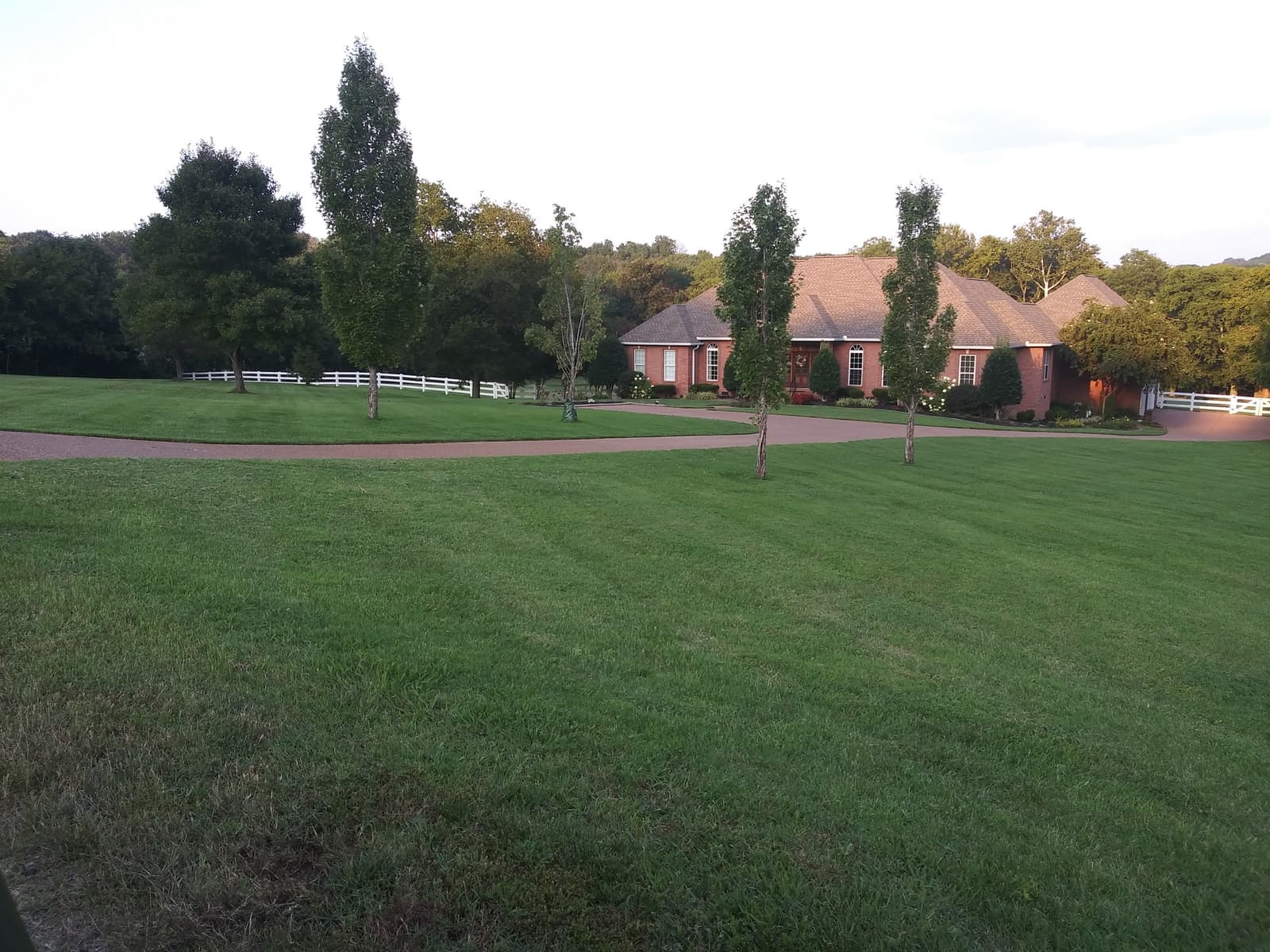 Large property with a circle drive